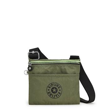 Kipling Gib Crossbodytassen Olijfgroen | NL 2045UZ